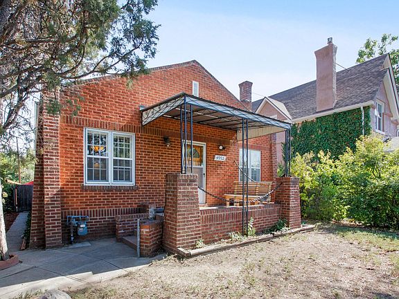 Front of house with front porch