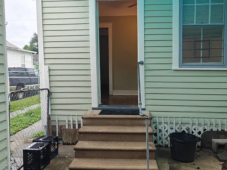 Back entrance