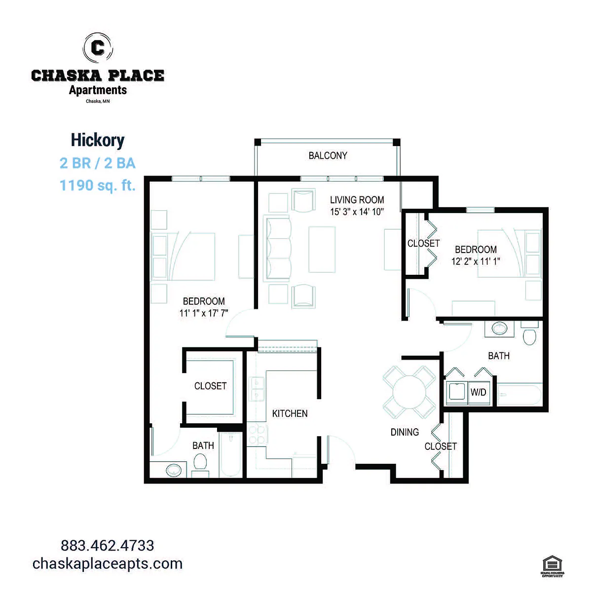 Floor plan Hickory