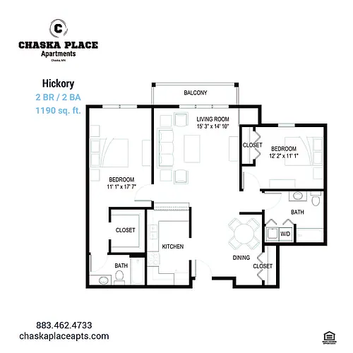 Floor plan Hickory