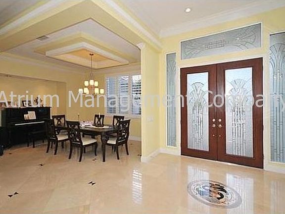 Dining Room and Entry Foyer