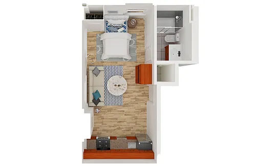 Floor plan Sansom