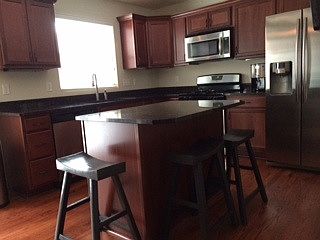 Gorgeous Center Isle Kitchen with Stainless & Granite & Butl
