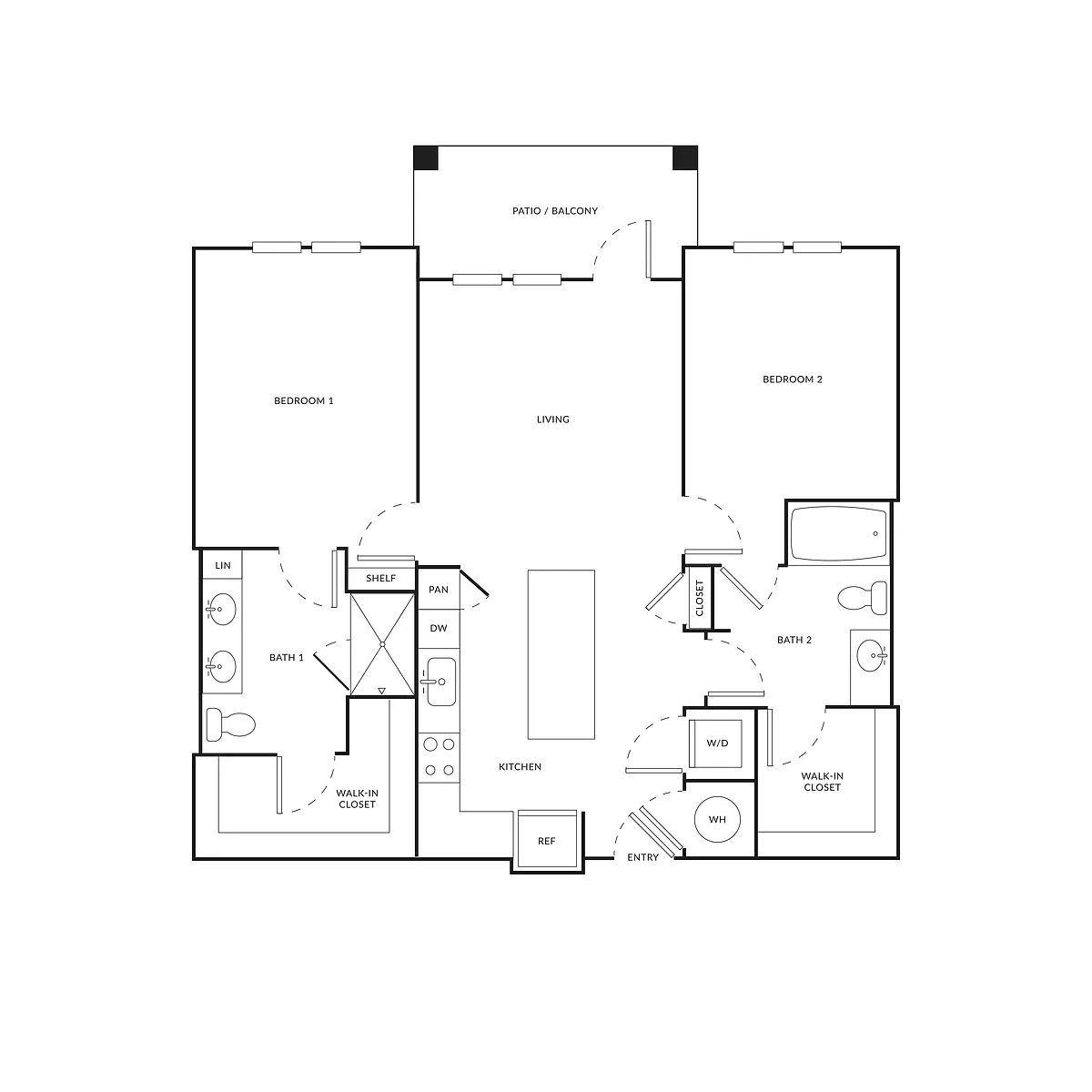 Floor plan B1