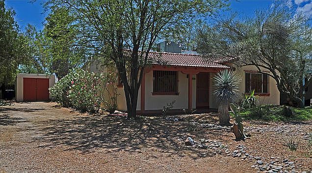 Front with tile roof