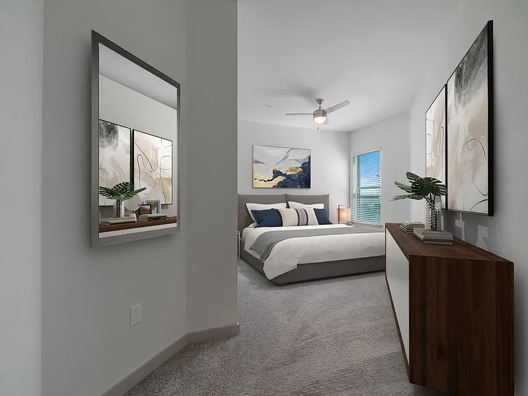 Bower alternate floor plan bedroom entryway