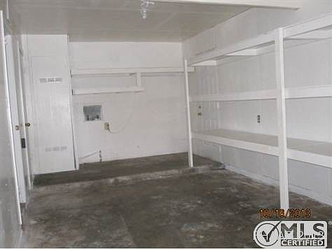 Utility in garage conversion