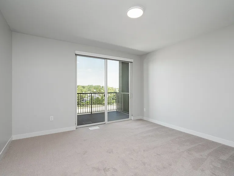 Each town home offers a generous balcony off the primary bedroom.