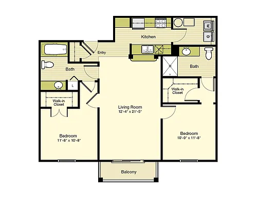 Floor plan B3x2