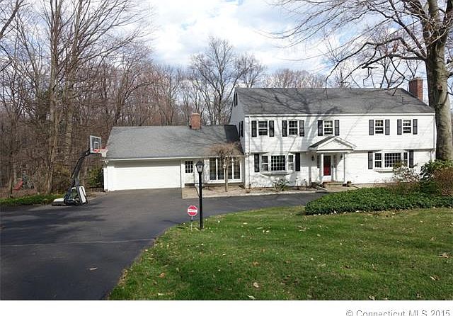 Colonial style home with st...