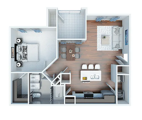 Floor plan A6