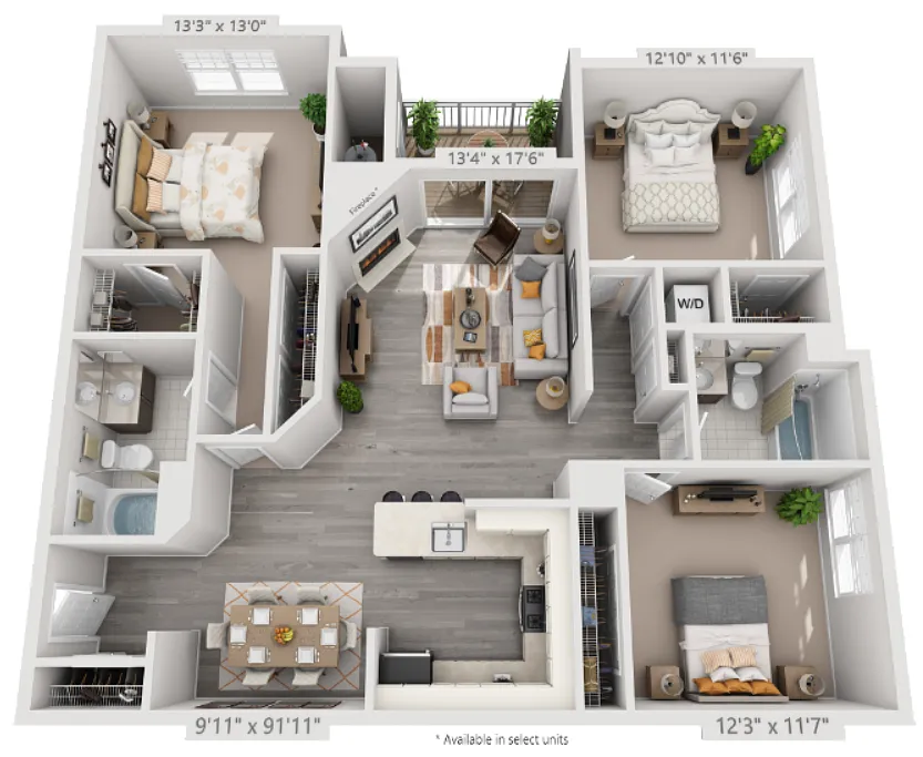 Floor plan C1