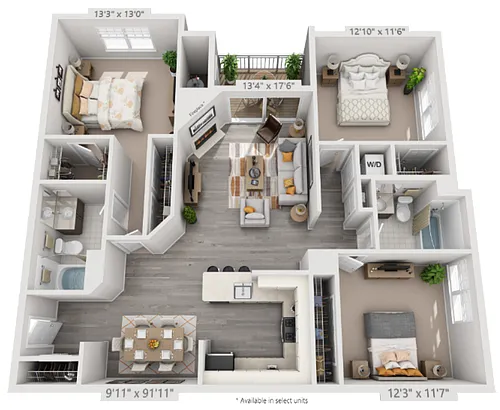 Floor plan C1