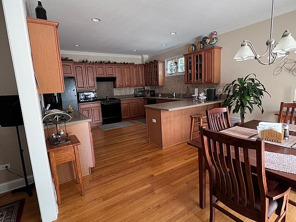 Dining area and kitchen