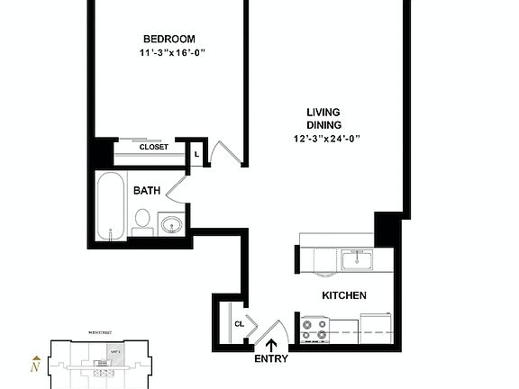 2nd image of 225 E 95th St #B2g