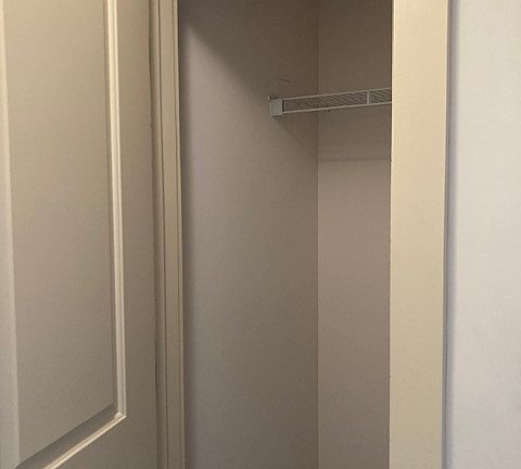 downstairs closet