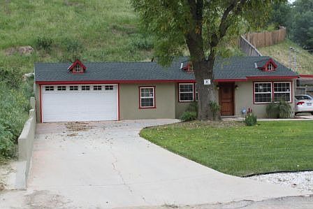 Left of Home From Front