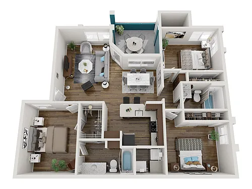 Floor plan Catalina Reno