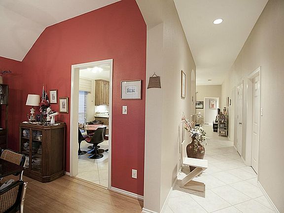 Beautiful interior design. bamboo flooring in dining room.