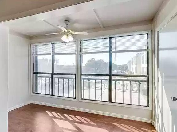 Converted living room balcony
