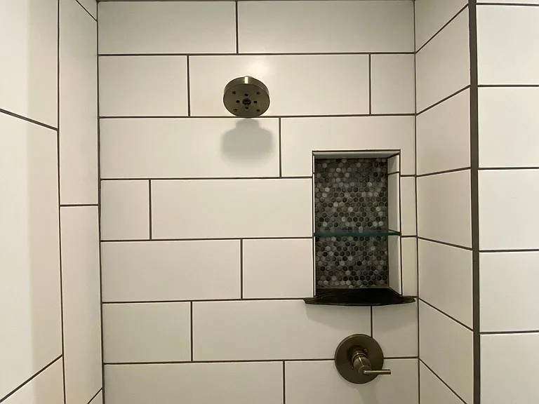 Shower niche