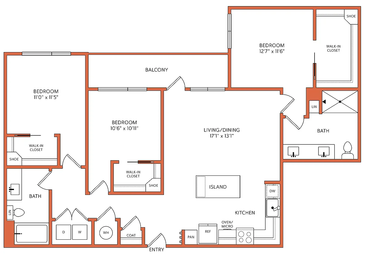 Floor plan C1