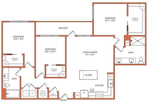 Floor plan C1