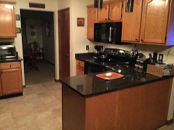 Kitchen w/ new Pendant Light