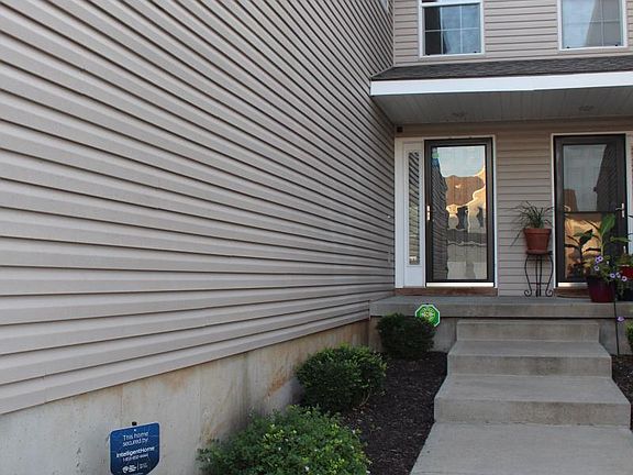 Walking up path to unit.