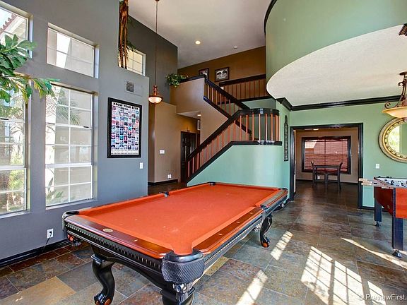 Living room and staircase