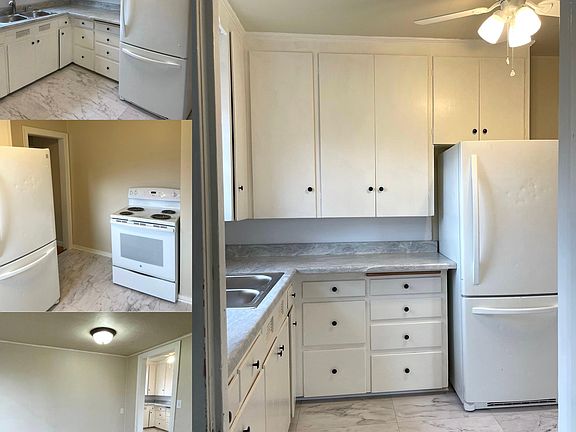 Kitchen and eating area