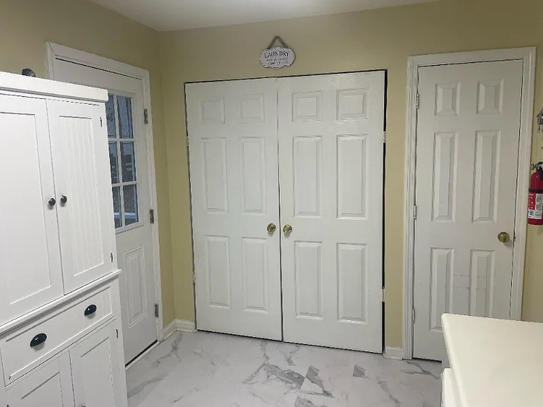 Laundry Room and Utility Door