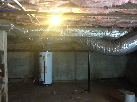 Basement Water Heater Insulation