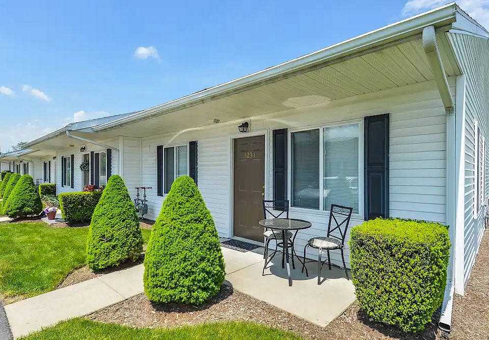 One bedroom single story garden homes