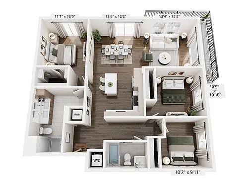 Floor plan Maverick
