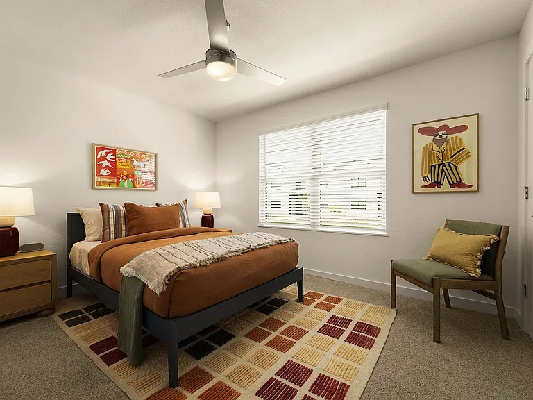 The Ascent townhome, model home