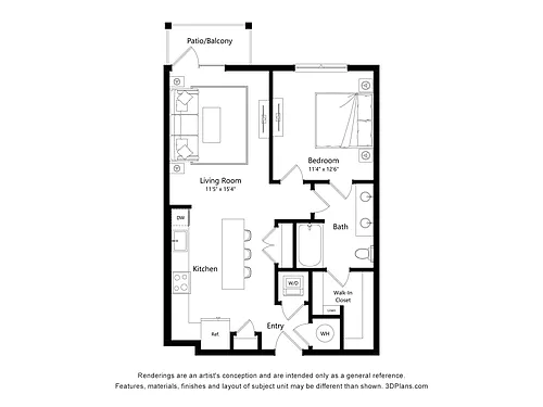 Floor plan A1 ALT 2