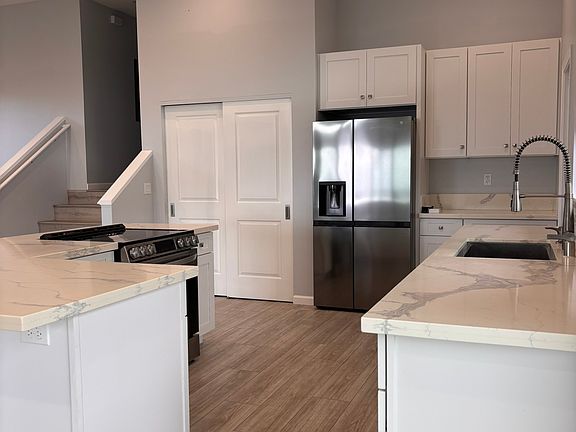 Open concept kitchen
