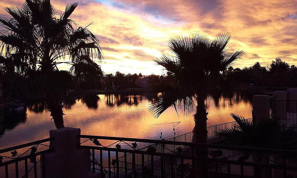 view from balcony