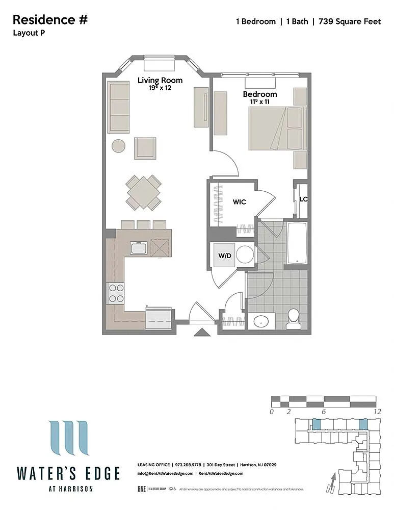 Floor plan Layout P