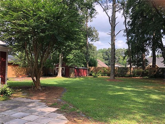 Huge backyard. The barn has electricity.