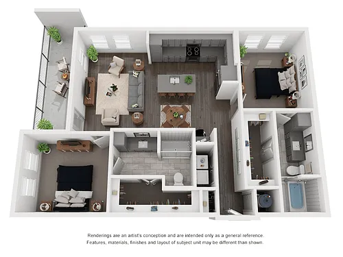 Floor plan B3
