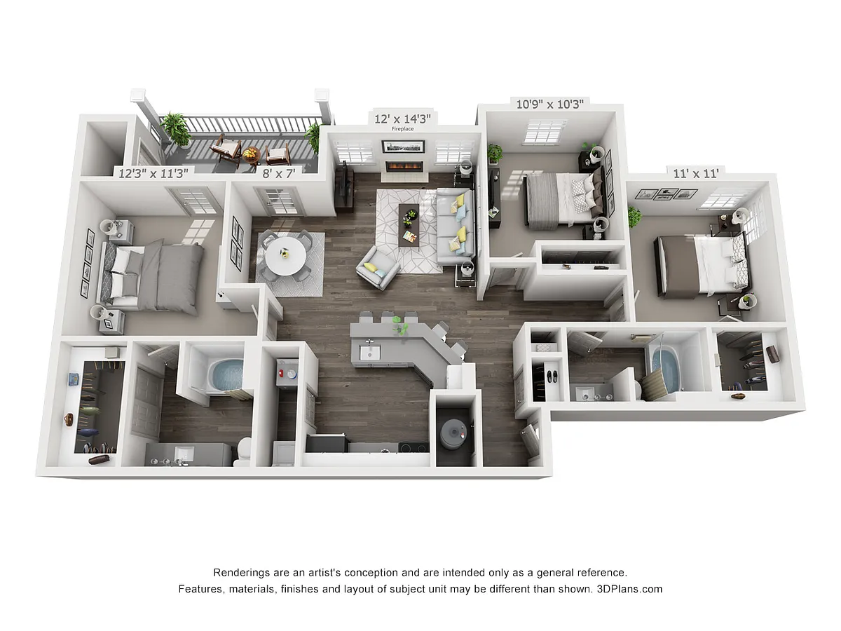 Floor plan Stonebridge