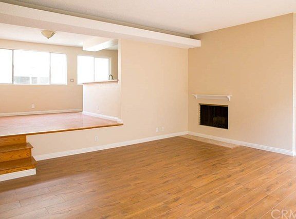The Living Room with Fireplace.