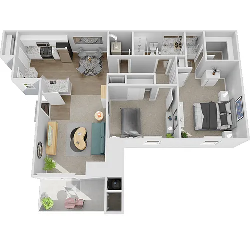 Floor plan Plan B1