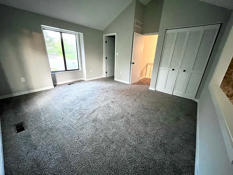 Upper level master bedroom