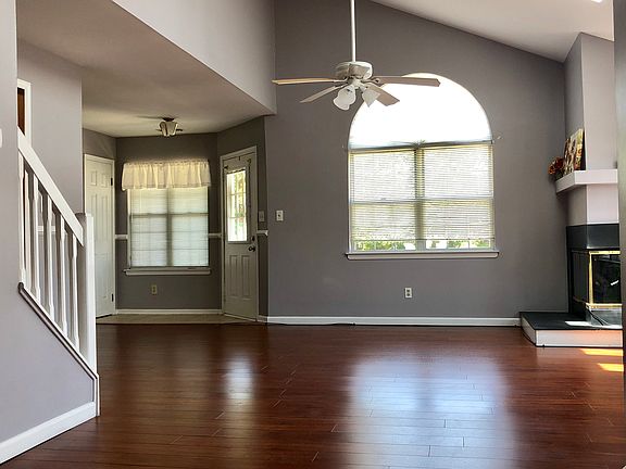 Stylish wood flooring