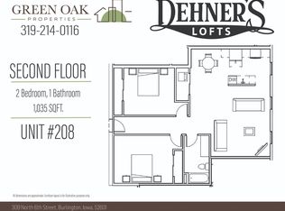 309 6th St #208, Burlington, IA 52601