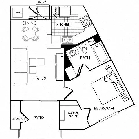 Floor plan Santa Cruz