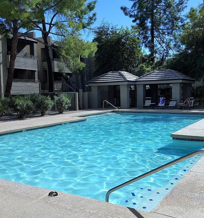 Main pool of two pools